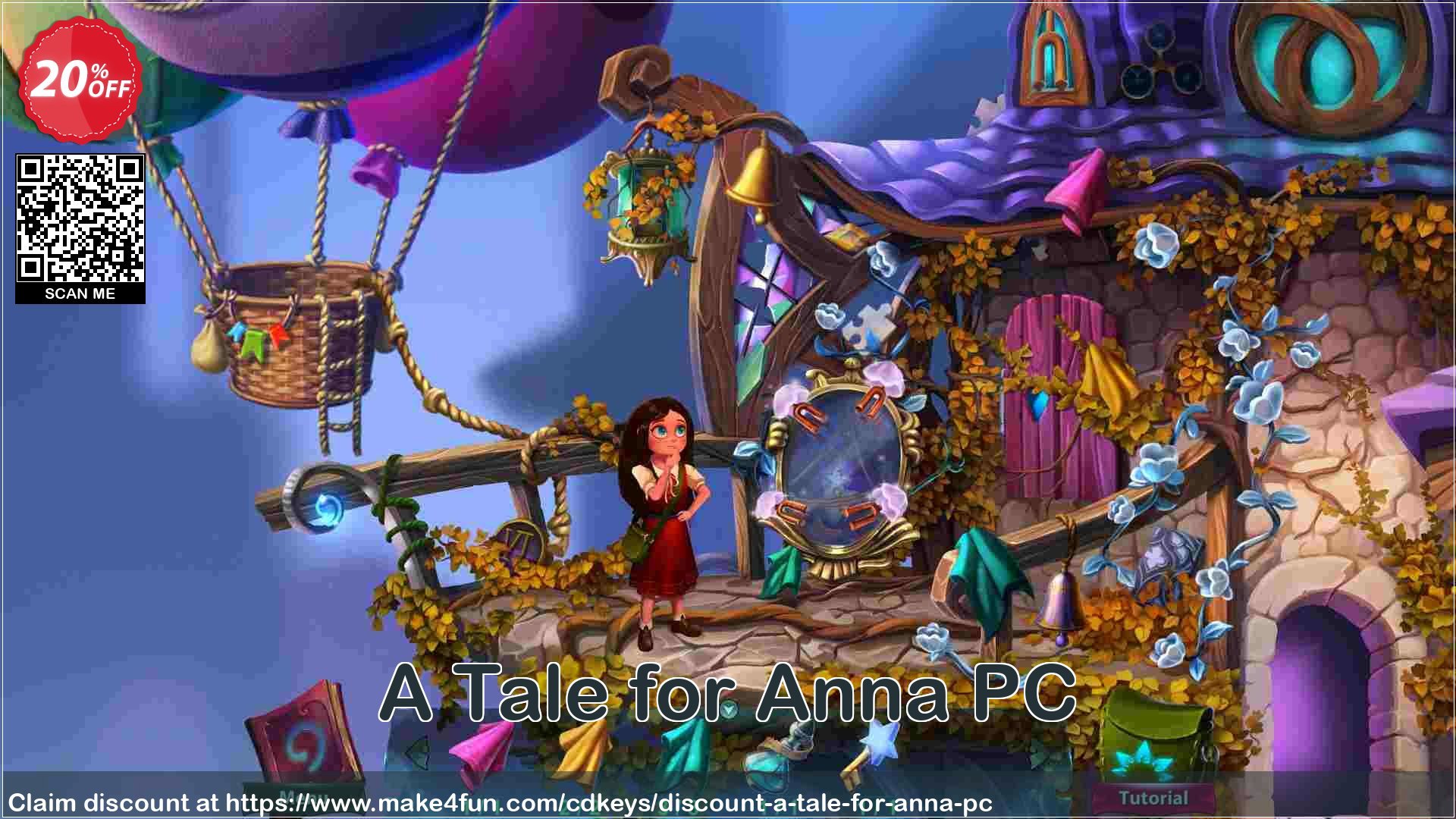 A tale for anna pc coupon codes for Mom's Special Day with 15% OFF, May 2024 - Make4fun