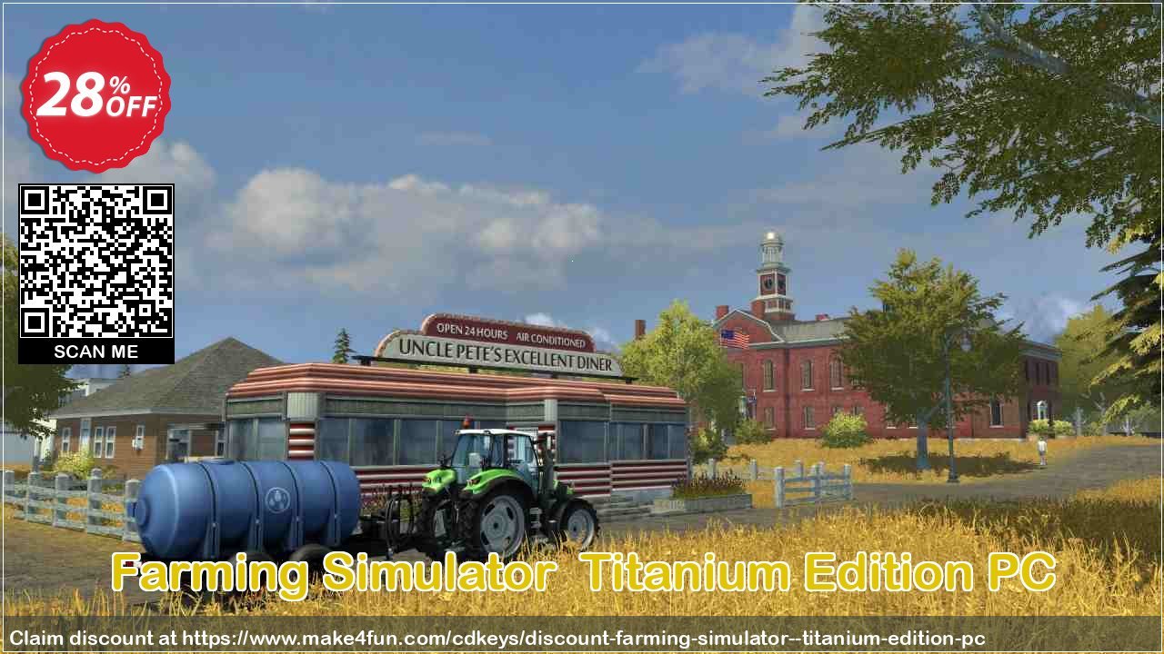 Farming simulator  titanium edition pc coupon codes for Bike Commute Day with 30% OFF, May 2024 - Make4fun