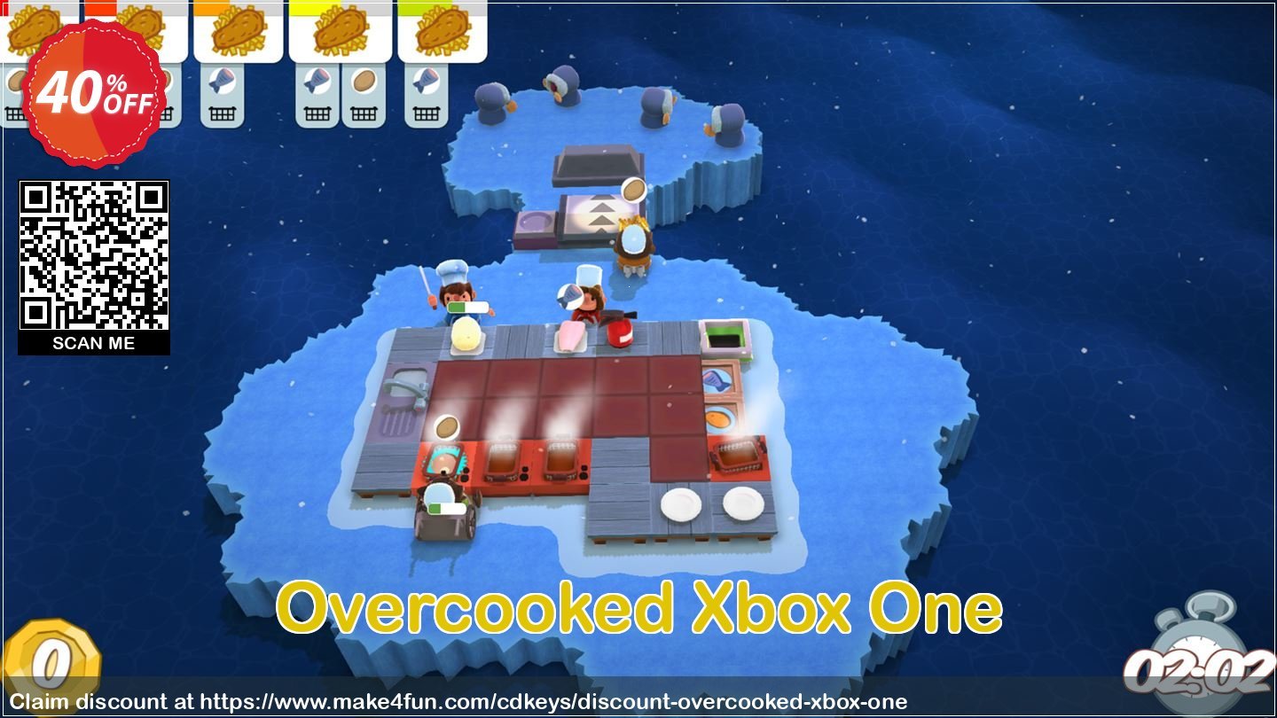 Overcooked coupon codes for Bike Commute Day with 85% OFF, May 2024 - Make4fun