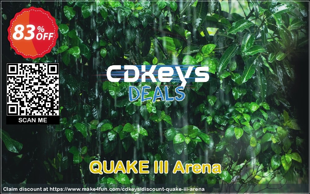 Quake iii arena coupon codes for Star Wars Fan Day with 80% OFF, May 2024 - Make4fun
