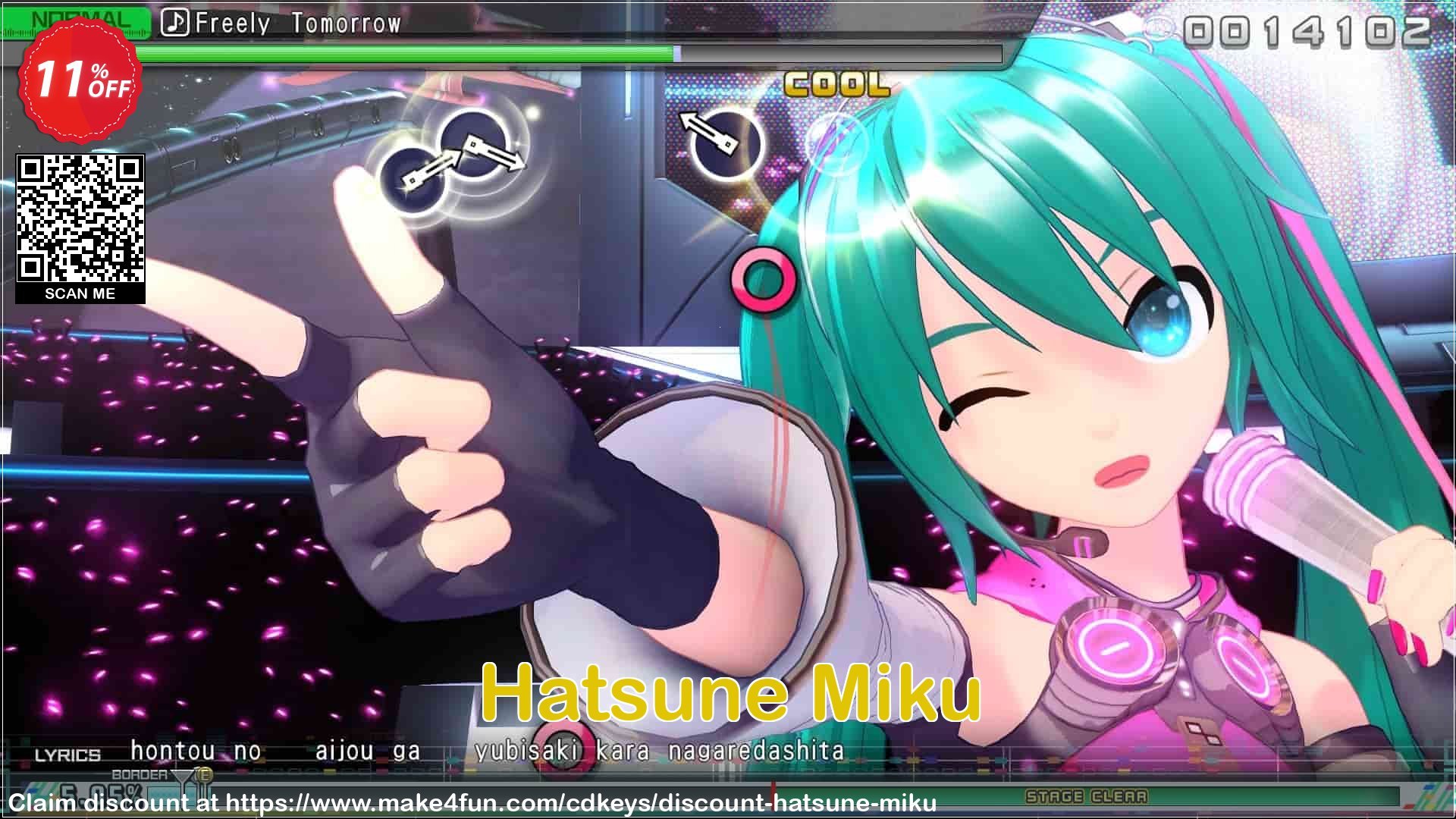 Hatsune Miku coupon codes for Teacher Appreciation with 15% OFF, May 2025 - Make4fun