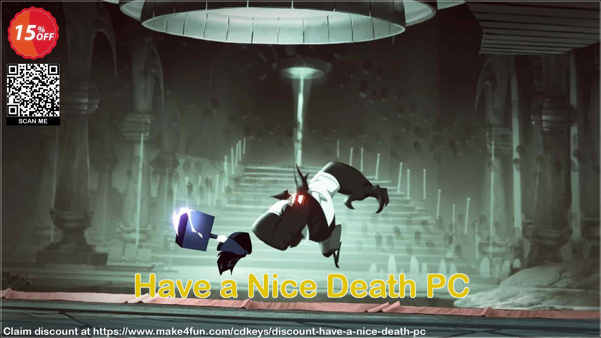 Have A Nice Death coupon codes for Bike Commute Day with 15% OFF, May 2025 - Make4fun