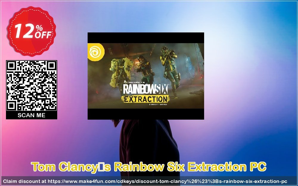 Tom Clancy Rainbow Six Extraction coupon codes for Teacher Appreciation with 15% OFF, May 2025 - Make4fun
