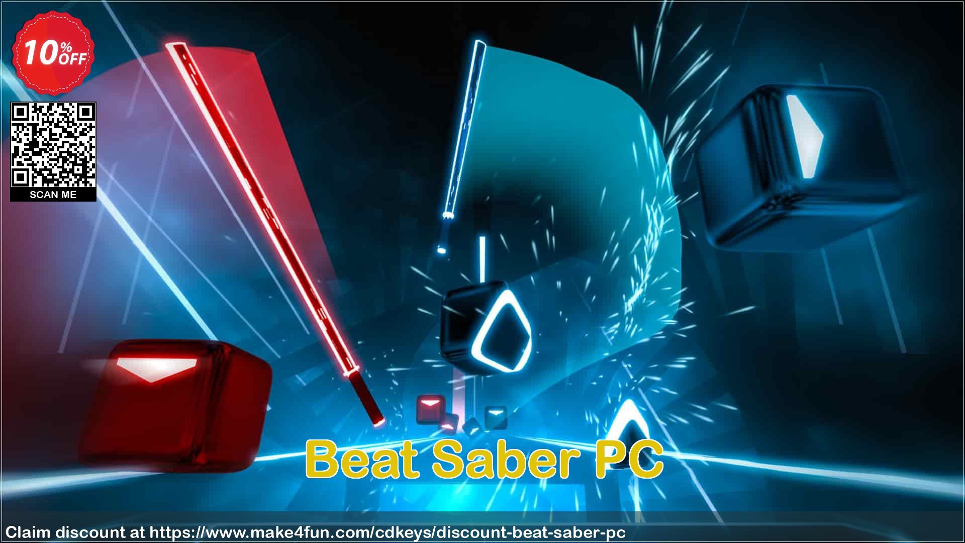 Beat Saber coupon codes for Bike Commute Day with 15% OFF, May 2025 - Make4fun