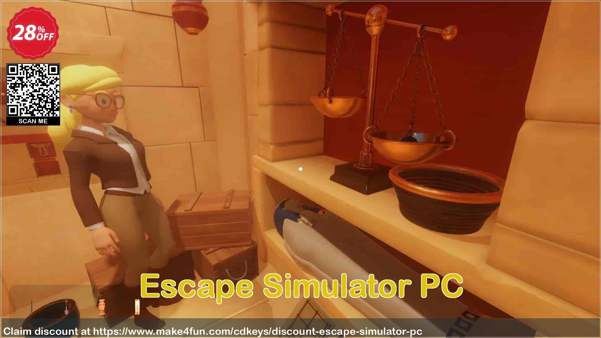 Escape Simulator coupon codes for Mom's Special Day with 25% OFF, May 2025 - Make4fun