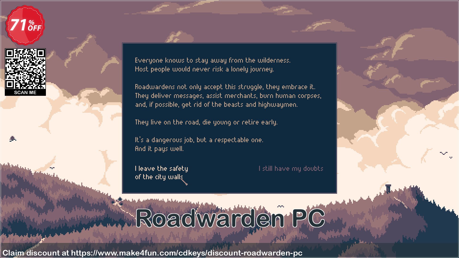 Roadwarden pc coupon codes for Mom's Day with 70% OFF, May 2024 - Make4fun