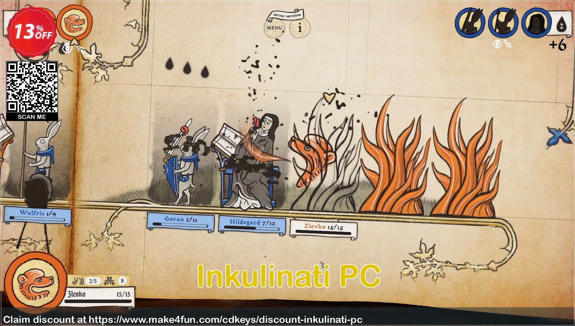 Inkulinati pc coupon codes for Mom's Day with 15% OFF, May 2024 - Make4fun