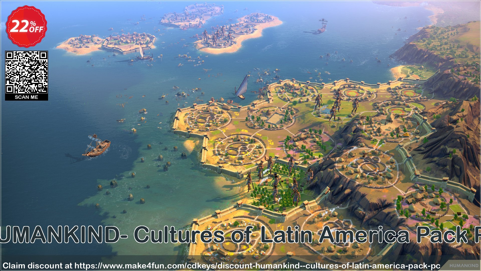 Humankind  cultures of latin america pack pc coupon codes for #mothersday with 15% OFF, May 2024 - Make4fun