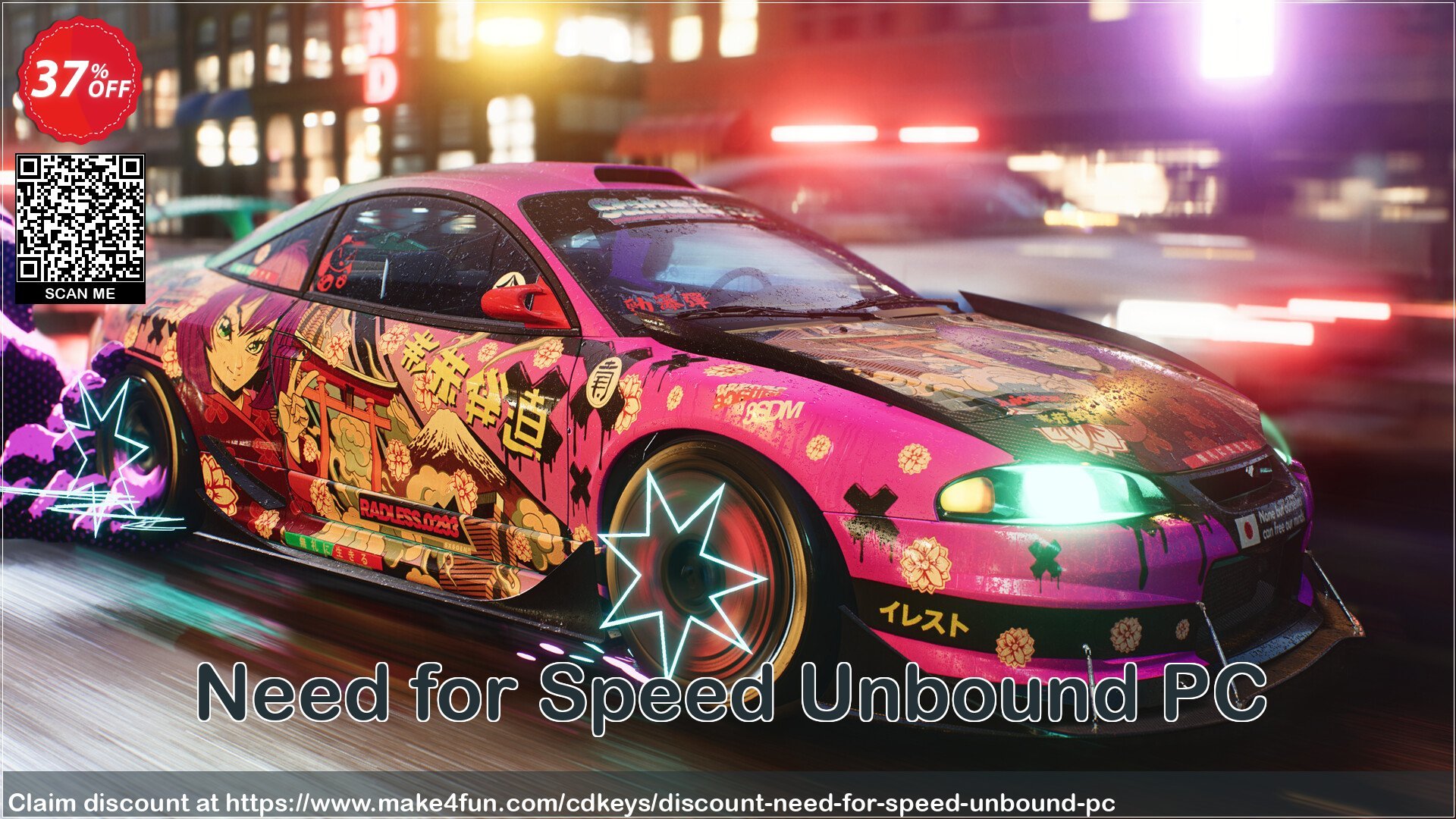 Need For Speed Unbound coupon codes for Star Wars Fan Day with 40% OFF, May 2025 - Make4fun