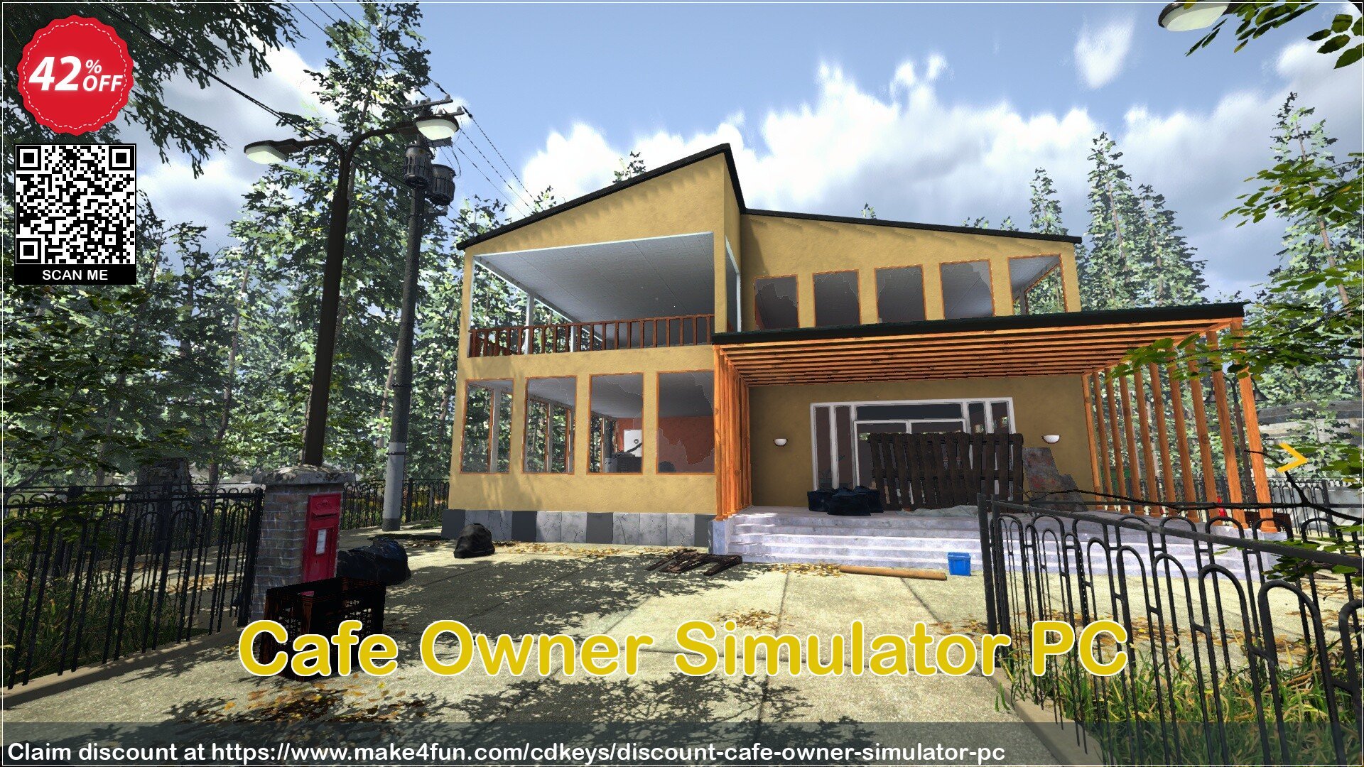 Cafe Owner Simulator Pc coupon codes for Playful Pranks with 45% OFF, April 2025 - Make4fun