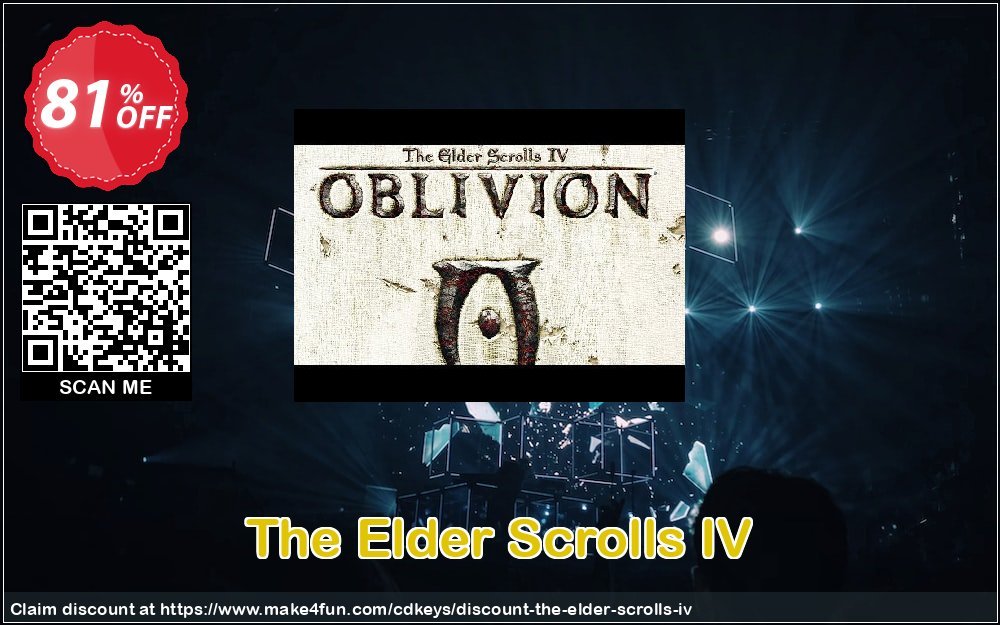 The Elder Scrolls Iv coupon codes for Month of Women with 95% OFF, March 2025 - Make4fun