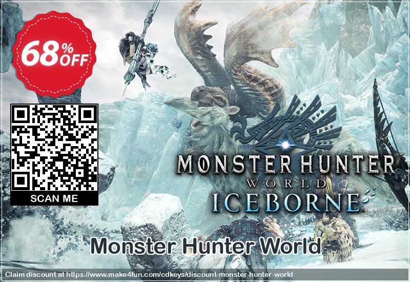 Monster Hunter World coupon codes for Month of Women with 90% OFF, March 2025 - Make4fun