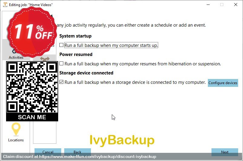 Ivybackup Coupon discount, offer to 2024 Foolish Delights