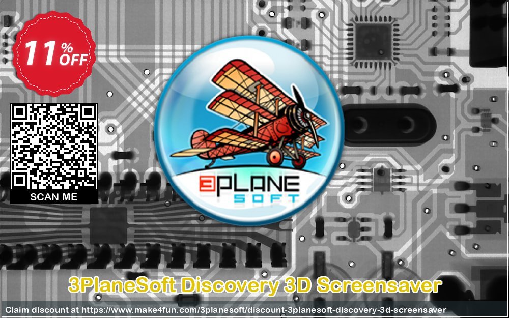 3planesoft Discovery 3d Screensaver coupon codes for Summer with 10% OFF, June 2025 - Make4fun