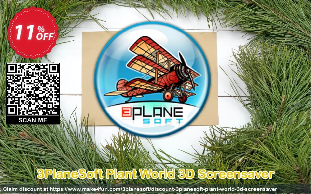 3planesoft plant world 3d screensaver coupon codes for Mom's Day with 10% OFF, May 2024 - Make4fun