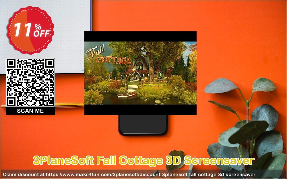 3planesoft fall cottage 3d screensaver coupon codes for #mothersday with 10% OFF, May 2024 - Make4fun