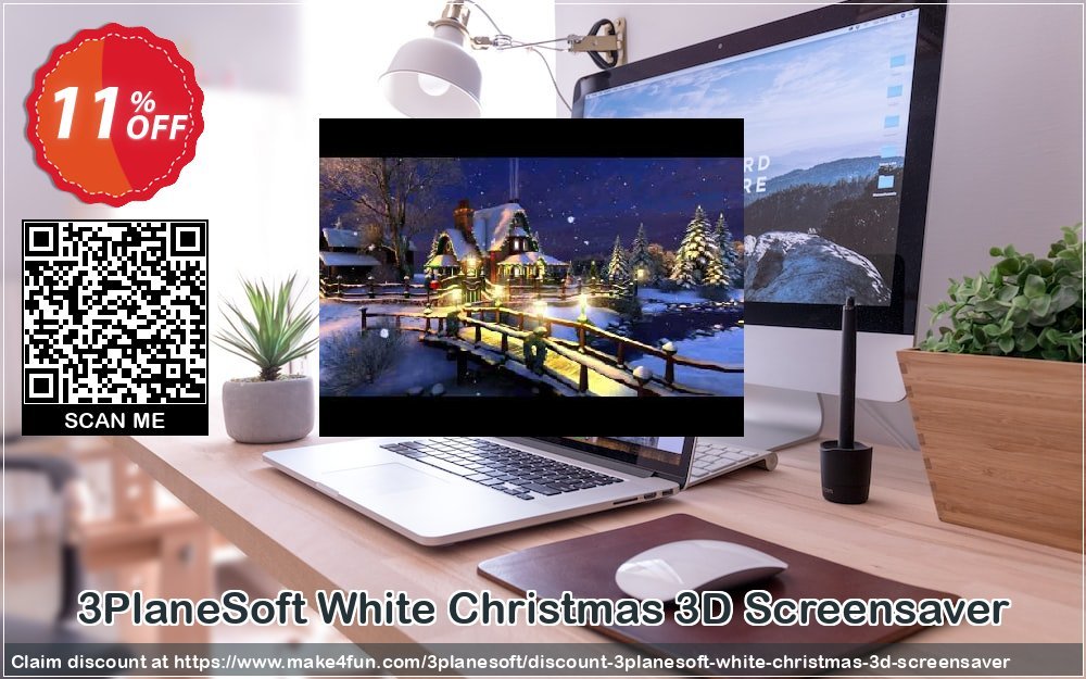 3planesoft White Christmas 3d Screensaver coupon codes for #mothersday with 10% OFF, May 2025 - Make4fun