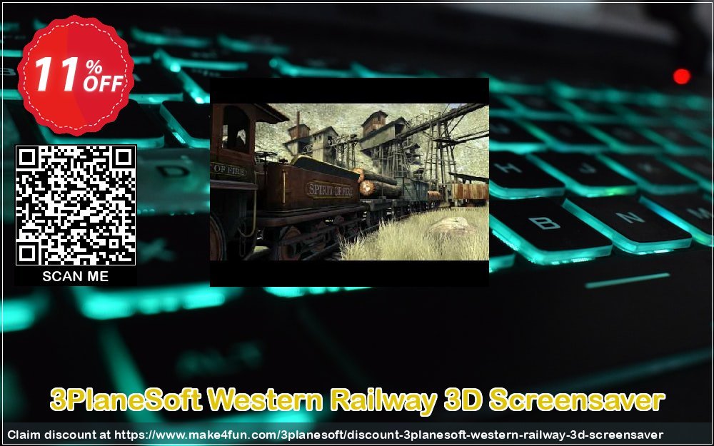 3planesoft Western Railway 3d Screensaver coupon codes for Oceans Day with 10% OFF, June 2025 - Make4fun