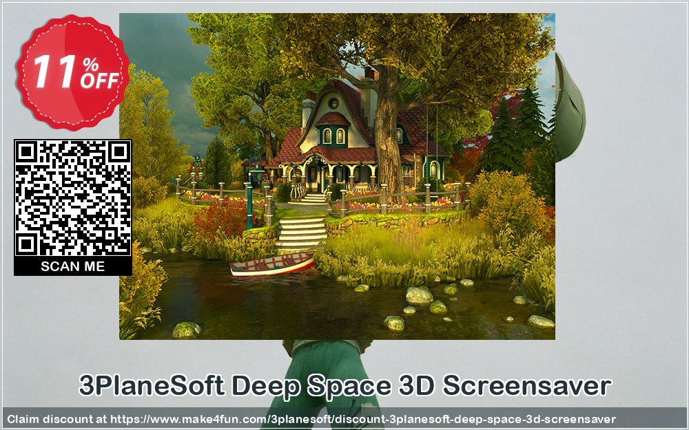 3planesoft Deep Space 3d Screensaver coupon codes for Donut Day with 10% OFF, June 2025 - Make4fun