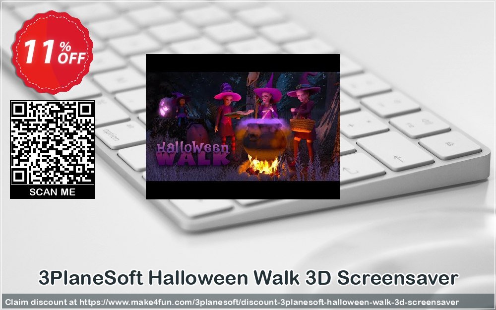 3planesoft Halloween Walk 3d Screensaver coupon codes for Selfie Day with 10% OFF, June 2025 - Make4fun