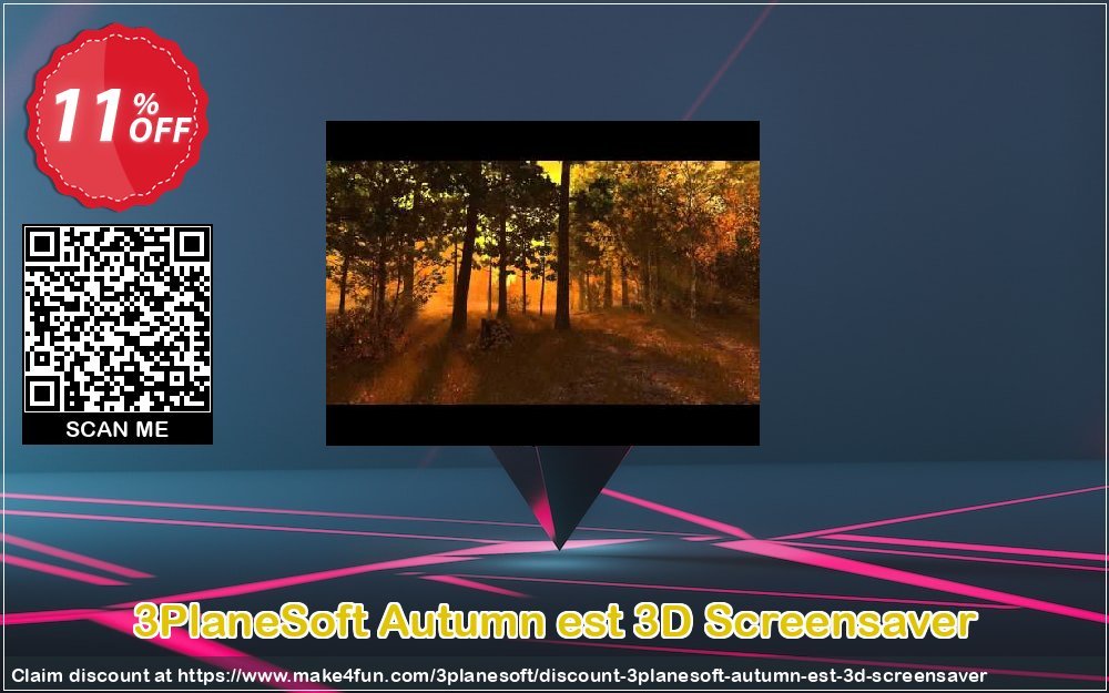 3planesoft Autumn Est 3d Screensaver coupon codes for Donut Day with 10% OFF, June 2025 - Make4fun