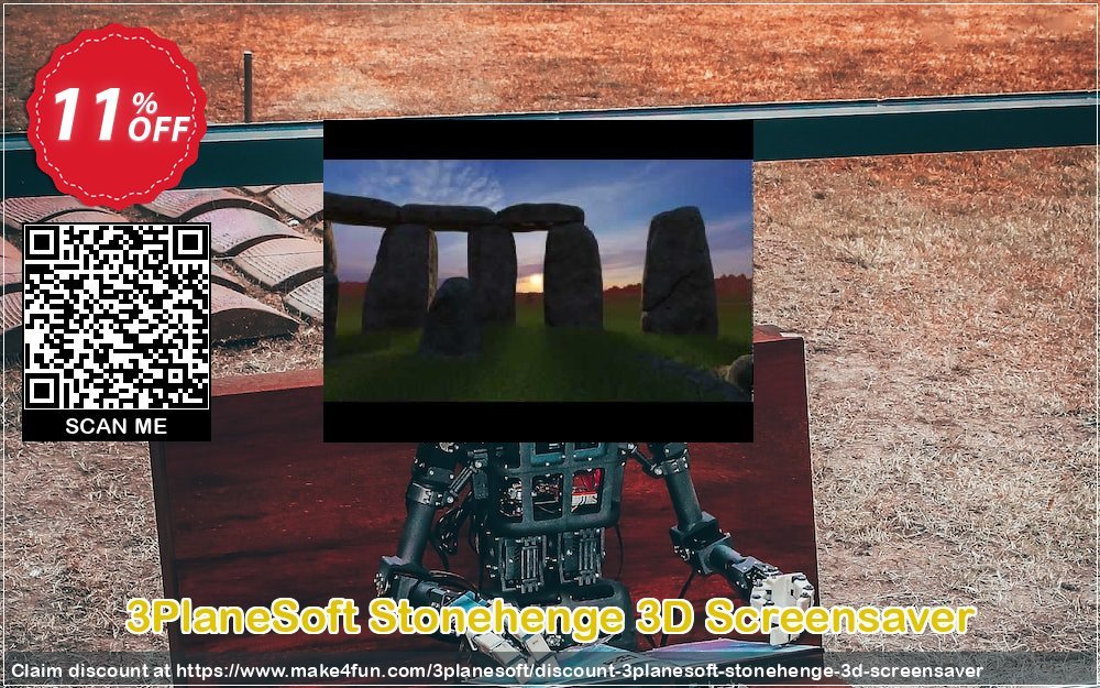 3planesoft Stonehenge 3d Screensaver coupon codes for Donut Day with 10% OFF, June 2025 - Make4fun