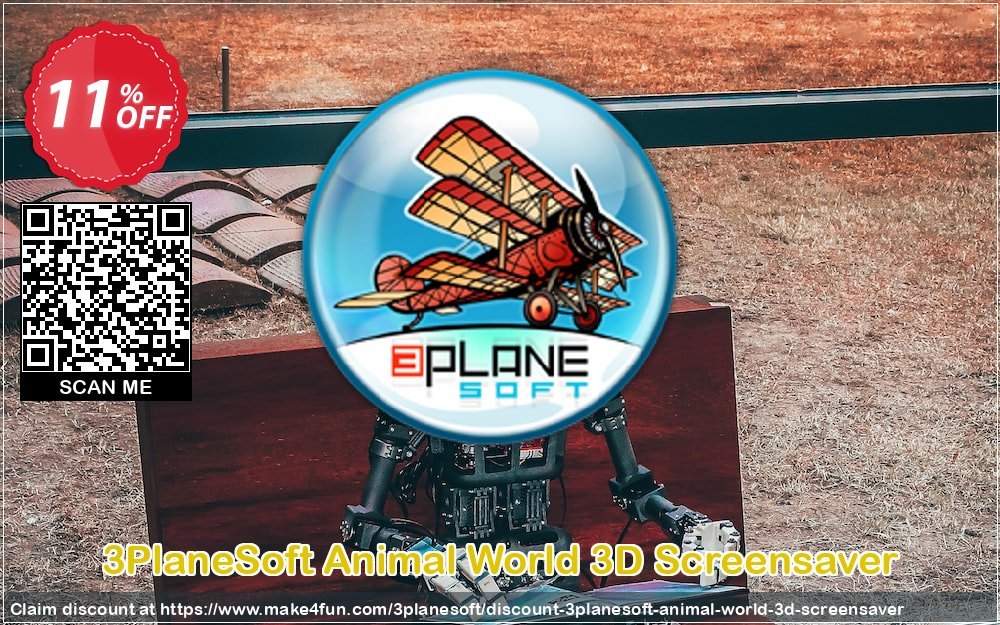 3planesoft Animal World 3d Screensaver coupon codes for Summer Sun with 10% OFF, June 2025 - Make4fun