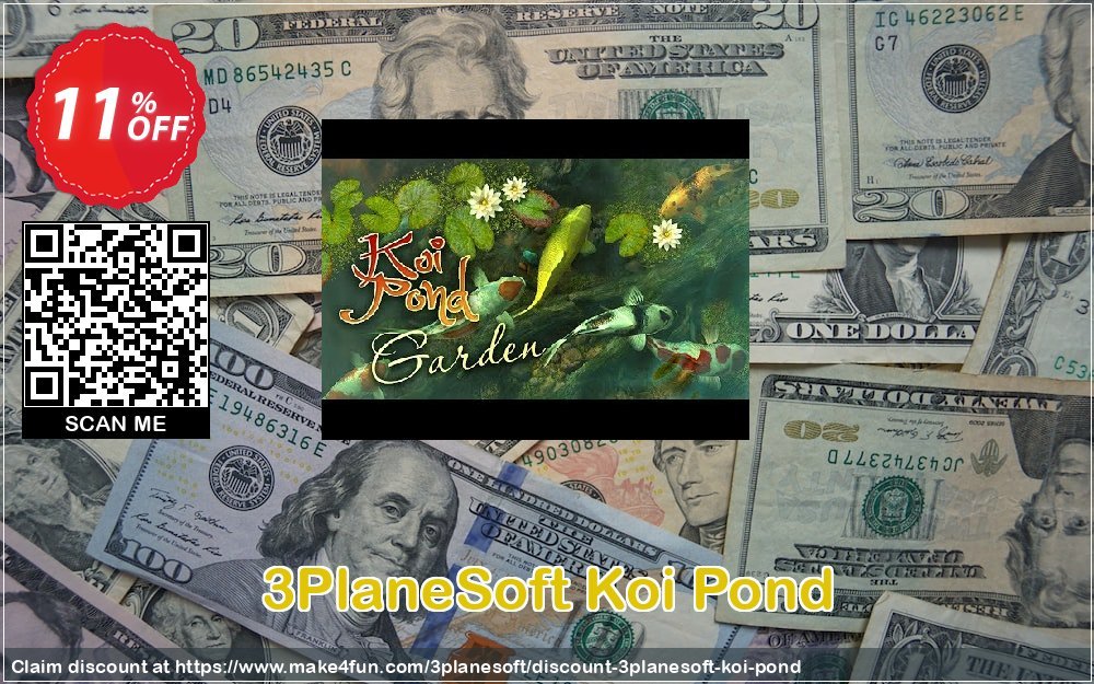 3planesoft Koi Pond coupon codes for High Five Extravaganza with 10% OFF, April 2025 - Make4fun