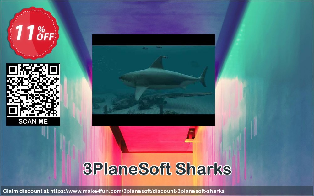 3planesoft Sharks coupon codes for Summer Sun with 10% OFF, June 2025 - Make4fun