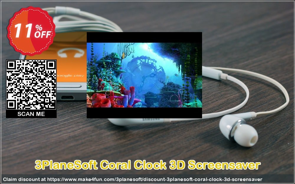 3planesoft Coral Clock 3d Screensaver coupon codes for Flag Celebration with 10% OFF, June 2025 - Make4fun
