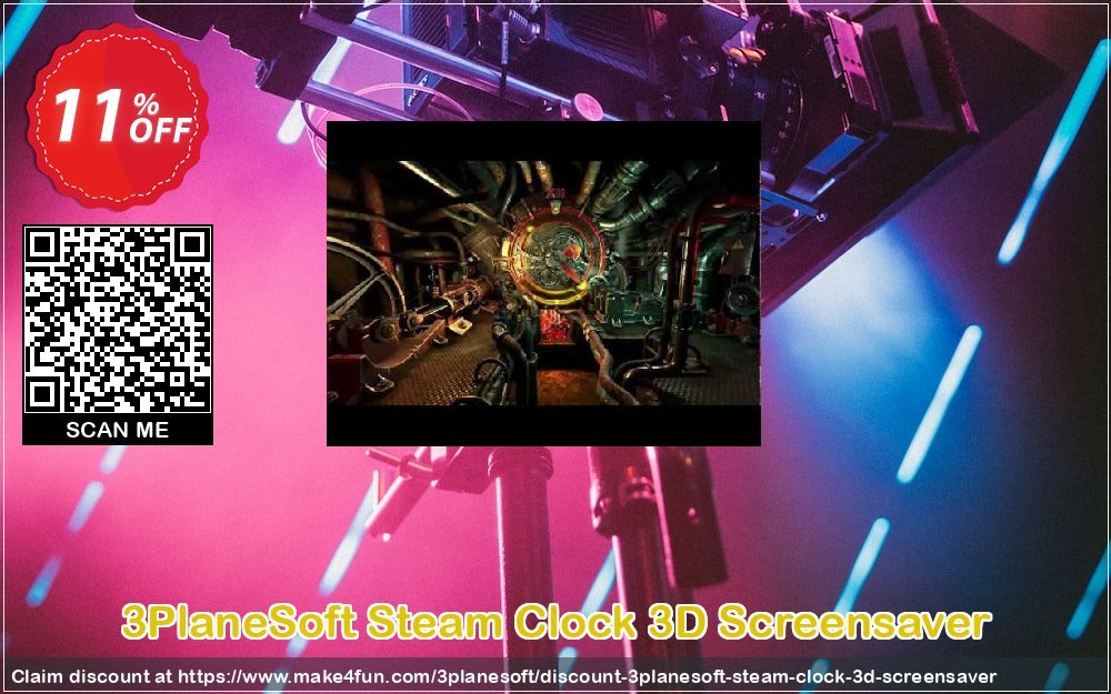 3planesoft steam clock 3d screensaver coupon codes for Mom's Day with 10% OFF, May 2024 - Make4fun
