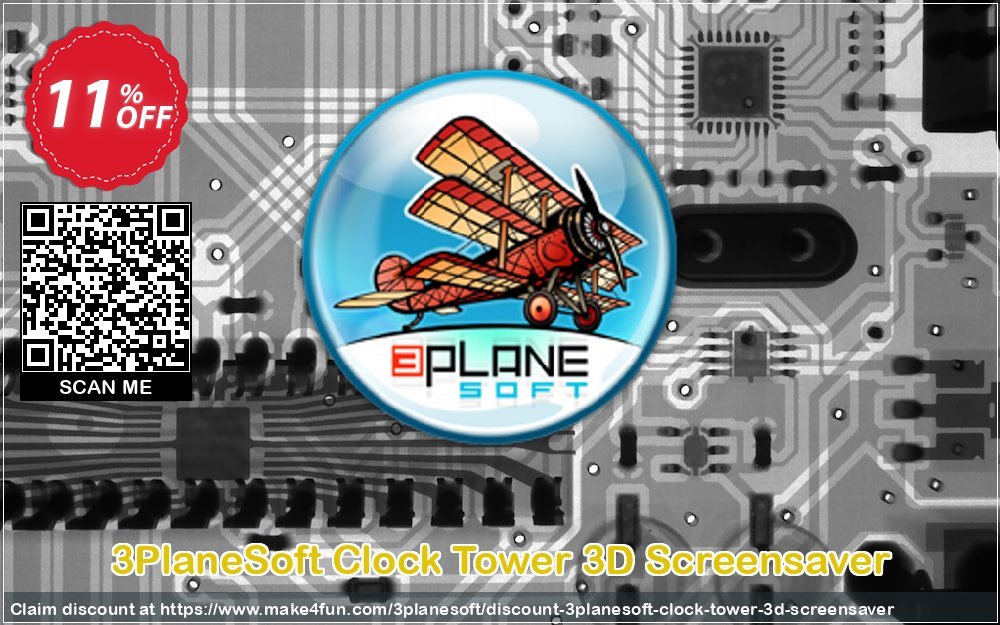 3planesoft Clock Tower 3d Screensaver coupon codes for Flag Celebration with 10% OFF, June 2025 - Make4fun