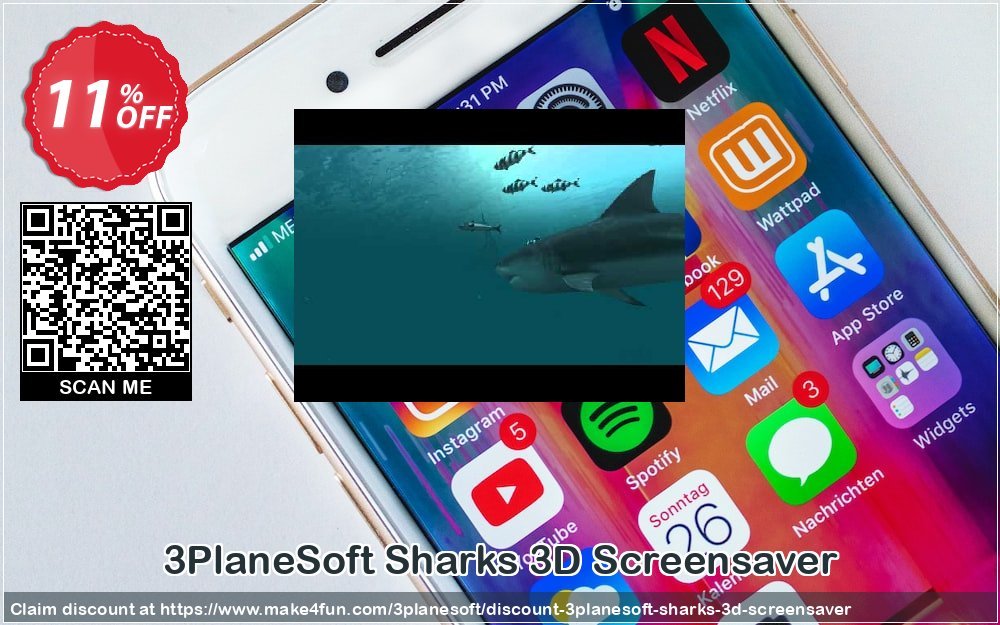 3planesoft Sharks 3d Screensaver coupon codes for Best Friends Day with 10% OFF, June 2025 - Make4fun