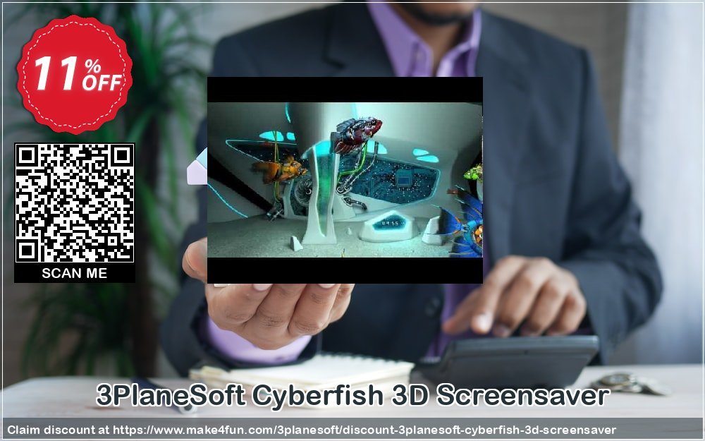 3planesoft Cyberfish 3d Screensaver coupon codes for Summer with 10% OFF, June 2025 - Make4fun