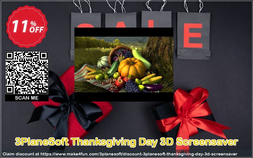 3planesoft Thanksgiving Day 3d Screensaver coupon codes for Summer with 10% OFF, June 2025 - Make4fun