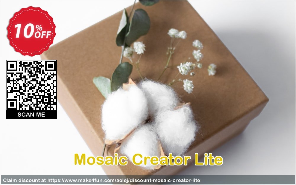 Mosaic Creator Lite coupon codes for Mom's Day with 15% OFF, May 2025 - Make4fun