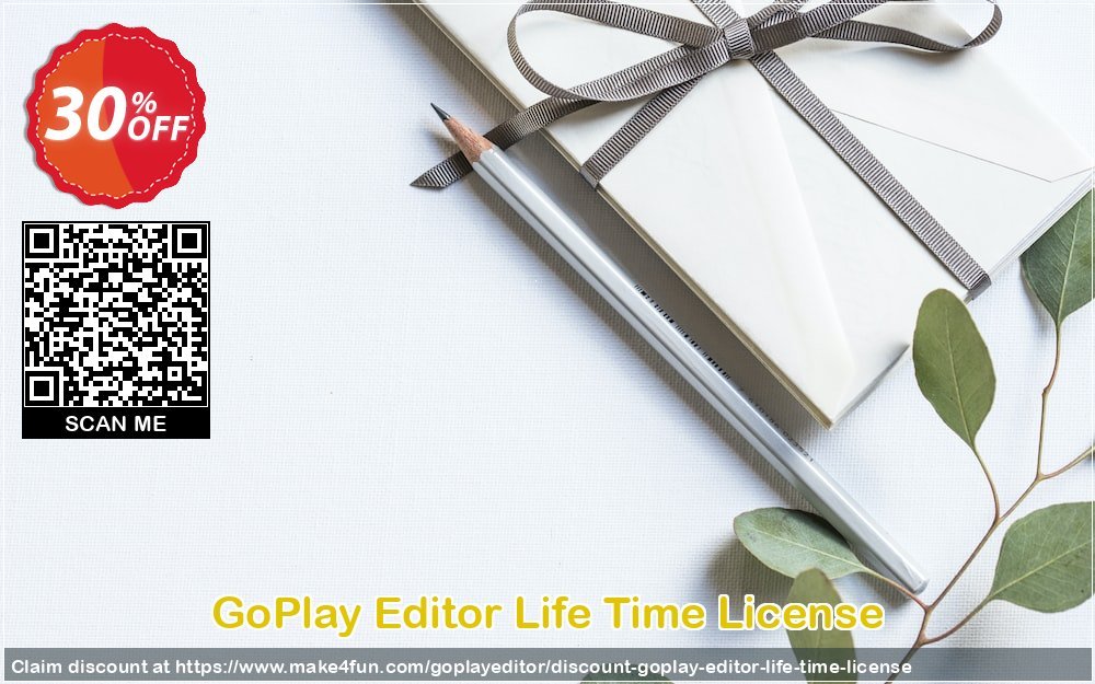 Goplay Editor Life Time License coupon codes for Bike Commute Day with 35% OFF, May 2025 - Make4fun