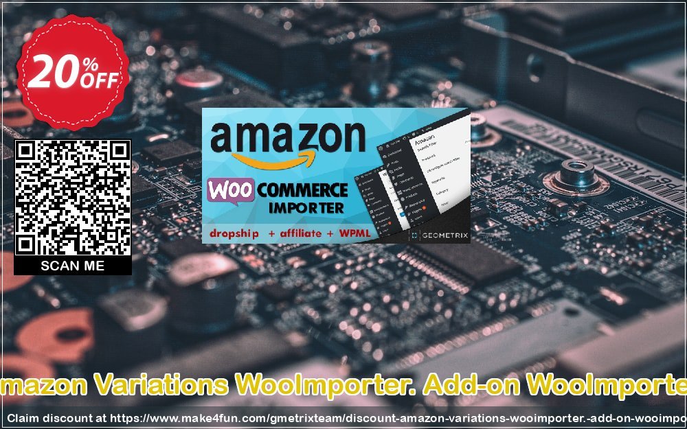Amazon Variations Wooimporter. Add On Wooimporter. coupon codes for #mothersday with 25% OFF, May 2025 - Make4fun