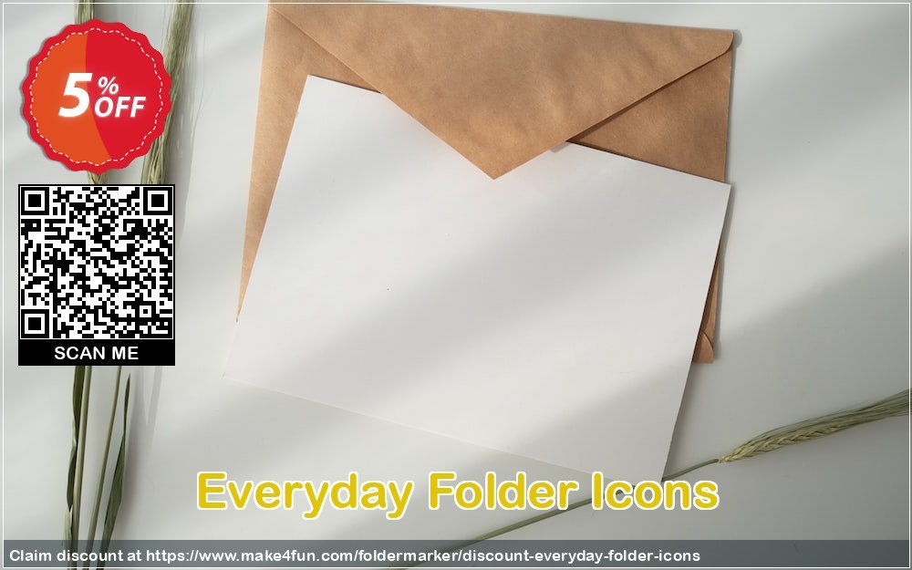 Everyday folder icons coupon codes for Mom's Special Day with 10% OFF, May 2024 - Make4fun