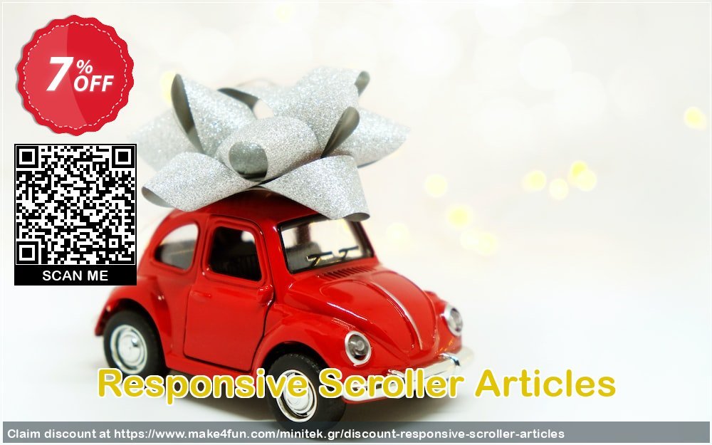 Responsive scroller articles coupon codes for May Celebrations with 10% OFF, May 2024 - Make4fun