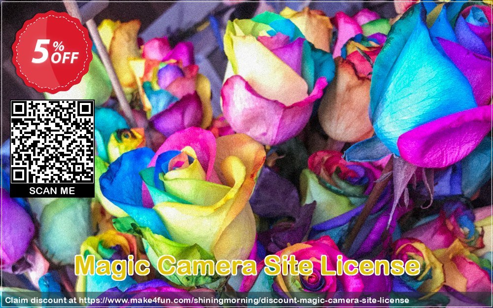 Magic camera site license coupon codes for Mom's Day with 10% OFF, May 2024 - Make4fun