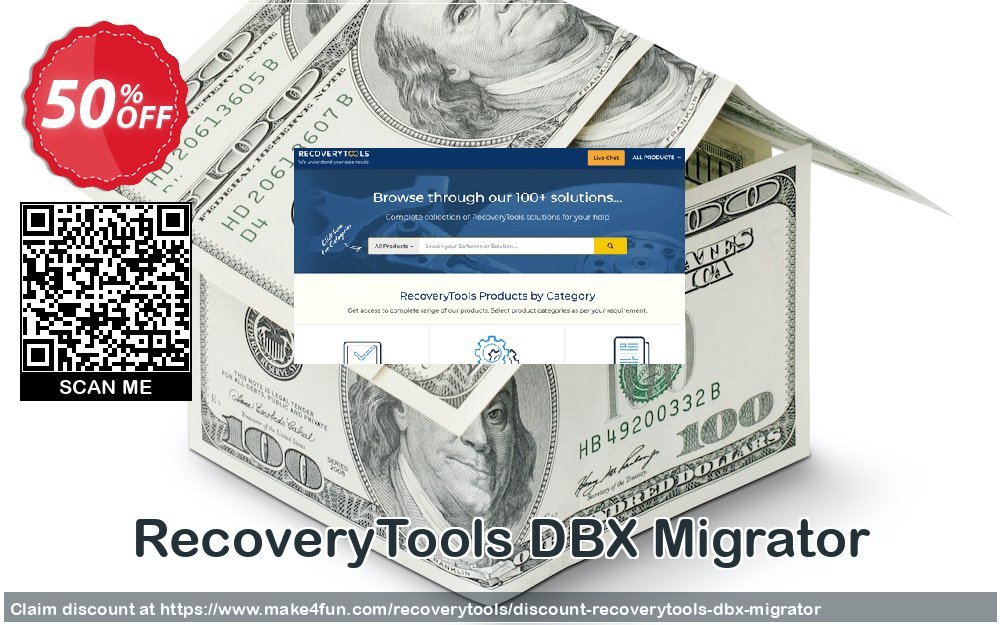 Recoverytools Dbx Migrator coupon codes for Teacher Appreciation with 55% OFF, May 2025 - Make4fun
