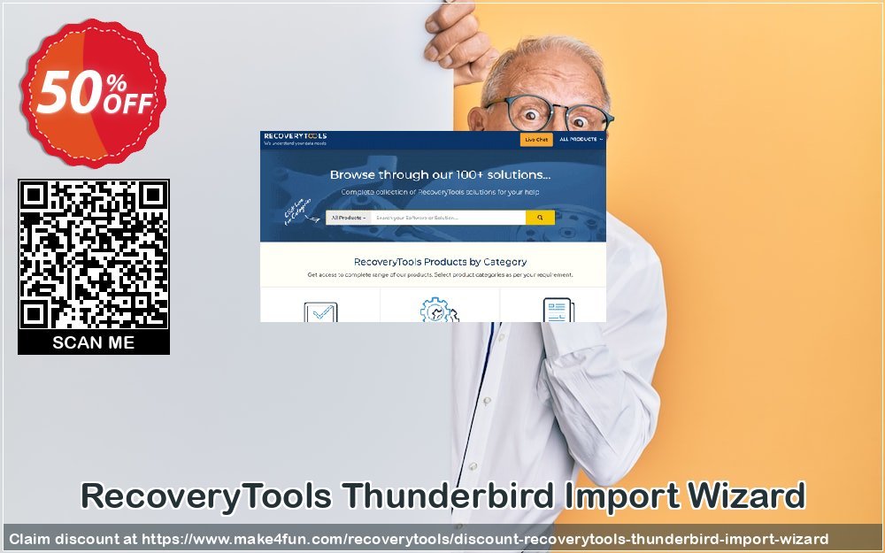 Recoverytools Thunderbird Import Wizard coupon codes for Space Day with 55% OFF, May 2025 - Make4fun