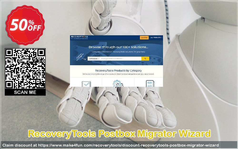 Recoverytools Postbox Migrator Wizard coupon codes for Mom's Special Day with 55% OFF, May 2025 - Make4fun