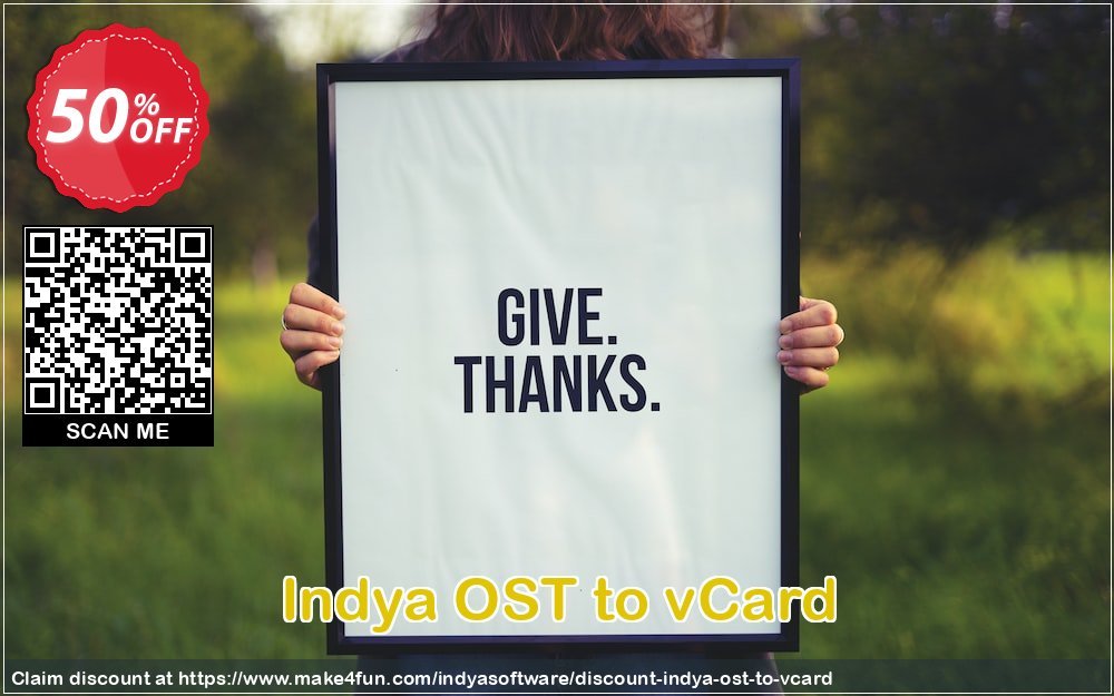 Indya Ost To Vcard coupon codes for Space Day with 55% OFF, May 2025 - Make4fun