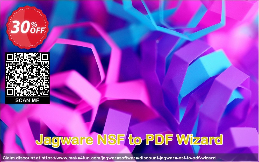 Jagware nsf to pdf wizard coupon codes for Mom's Day with 30% OFF, May 2024 - Make4fun
