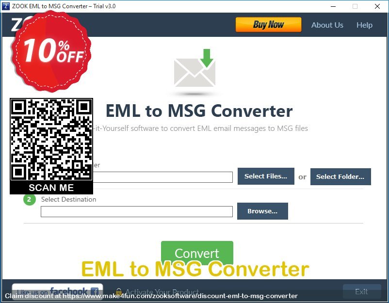 Eml To Msg Converter coupon codes for Mom's Day with 35% OFF, May 2025 - Make4fun