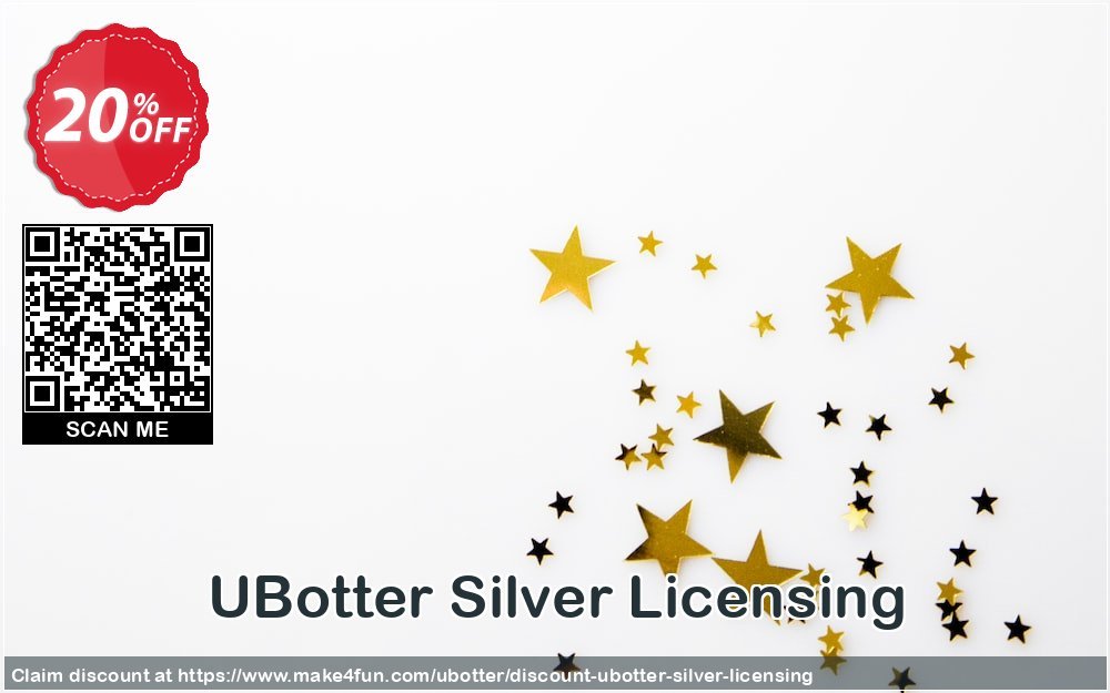 Ubotter silver licensing coupon codes for Mom's Special Day with 25% OFF, May 2024 - Make4fun