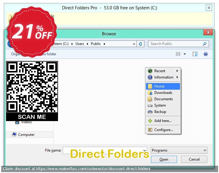 Direct folders coupon codes for Love Day with 25% OFF, March 2024 - Make4fun