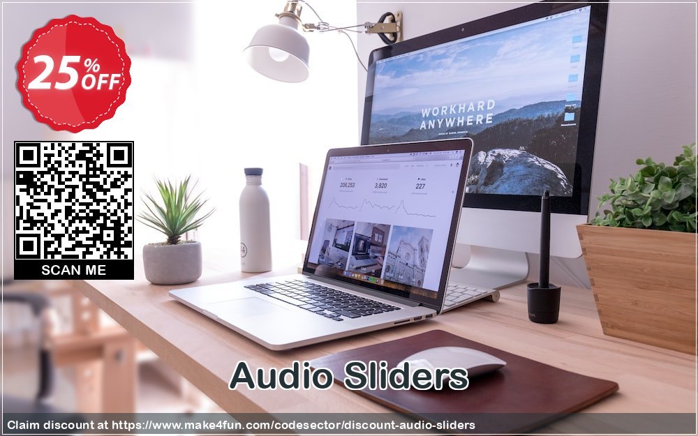 Audio sliders coupon codes for Mom's Day with 25% OFF, May 2024 - Make4fun